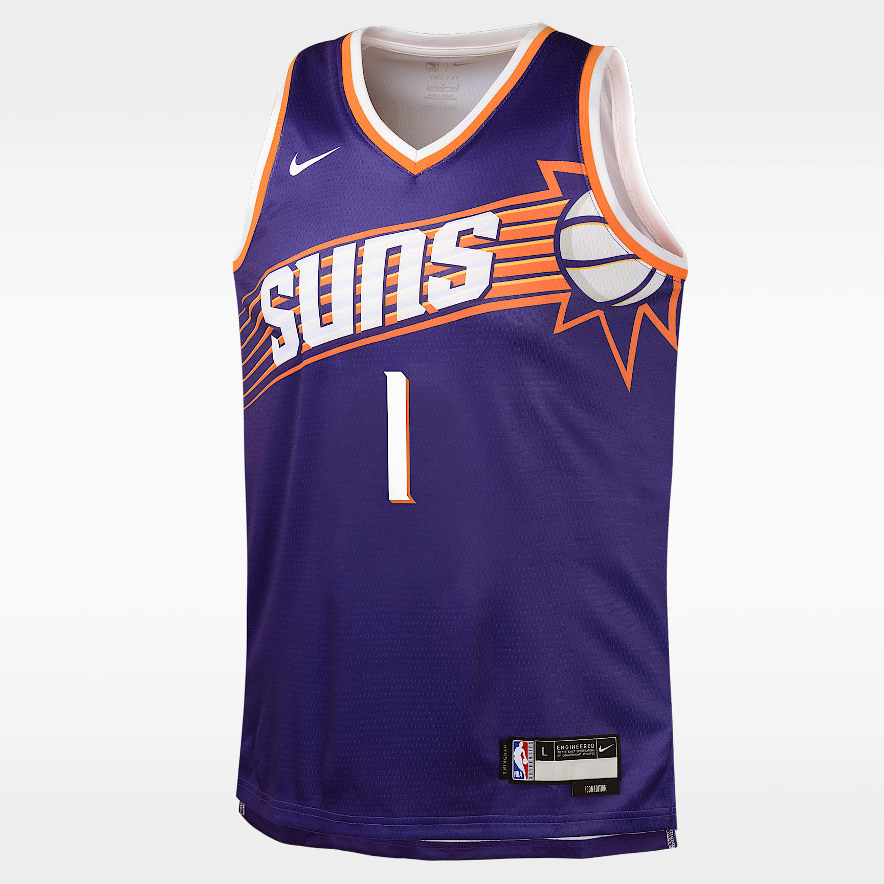 NBA ユニフォーム Devin Booker Phoenix Suns Icon Edition 2023/24 Nike Dri-FIT NBA